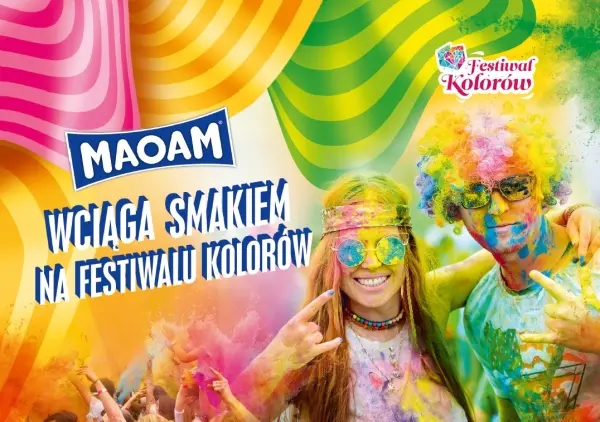 Festiwal Kolorów z MAOAM - wygraj zapas gum rozpuszczalnych!
