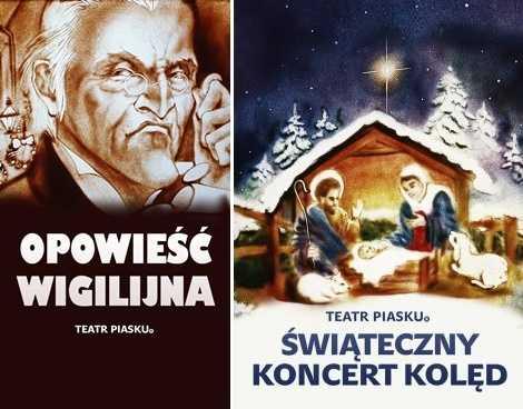 Konkurs Mikołajkowy | Zdobądź zaproszenie na spektakle Teatru Piasku Tetiany Galitsyny! | Opowieść Wigilijna | Świąteczny Koncert Kolęd
