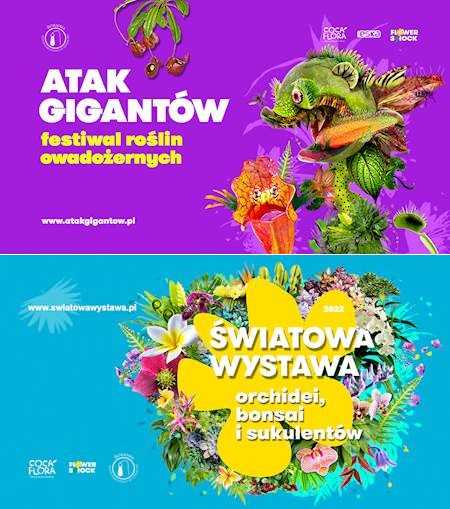 Wygraj bilety na Festiwal Roślin Owadożernych "Atak Gigantów" i Światową Wystawę Orchidei, Bonsai i Sukulentów!