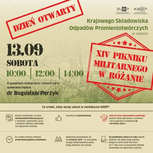 Dzień otwarty Krajowego Składowiska Odpadów Promieniotwórczych