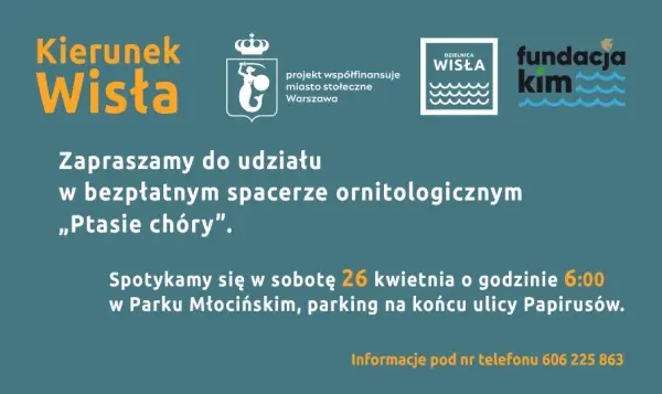 Spacer ornitologiczny "Ptasie Chóry"