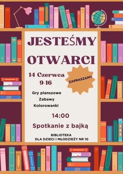 Książki, bajki i planszówki z widokiem na lato