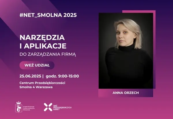 #Net_Smolna2025 "Narzędzia i aplikacje do zarządzania firmą"