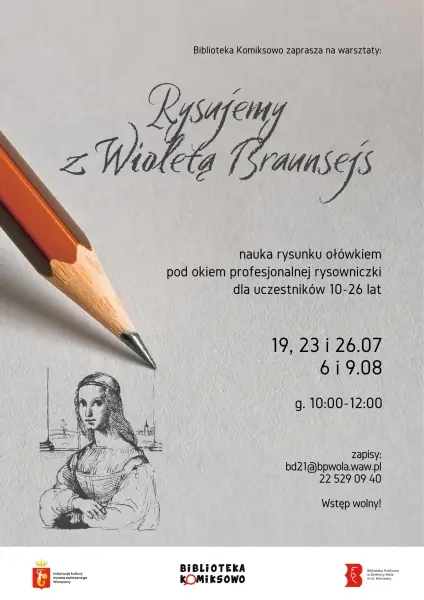 Rysujemy z Wioletą Braunsejs