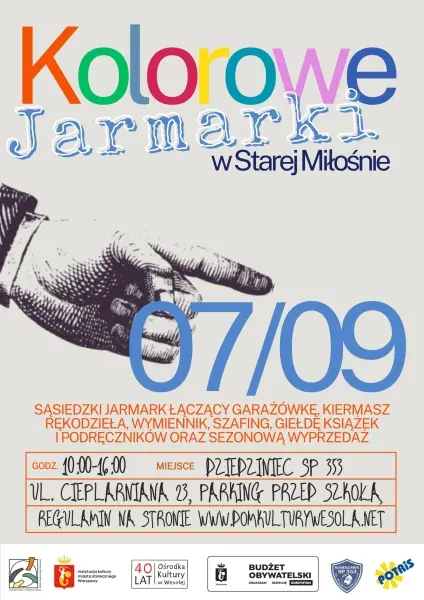 Kolorowe Jarmarki w Starej Miłośnie