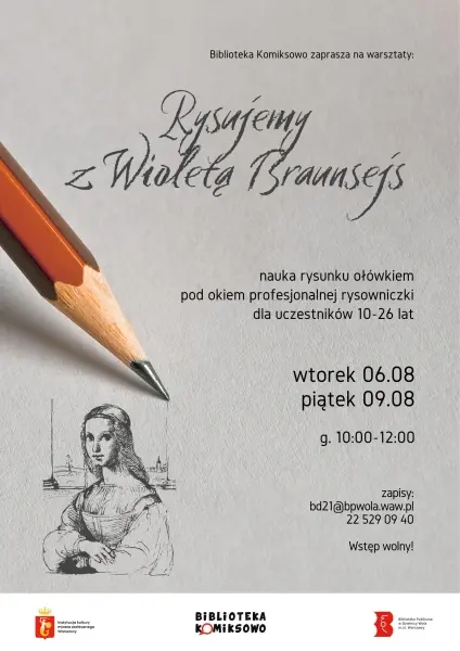 Rysujemy z Wioletą Braunsejs