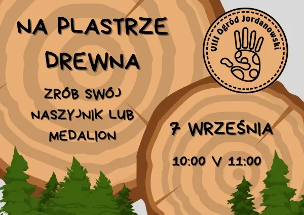 Na plastrze drewna | Zrób naszyjnik lub medalion