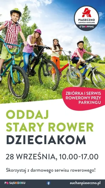 Oddaj stary rower potrzebującym dzieciakom!