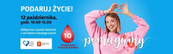 10. edycja zbiórki krwi w Galerii Bemowo