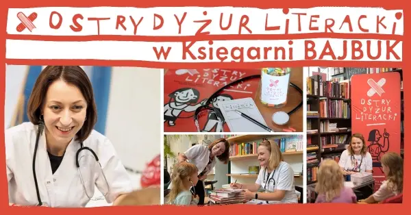 Ostry Dyżur Literacki w Księgarni Bajbuk