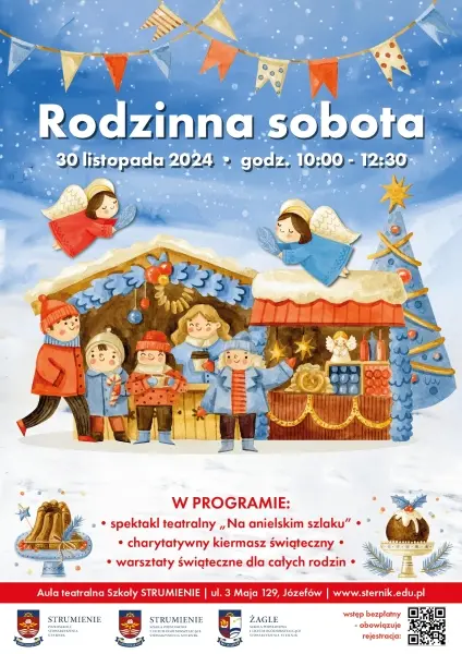 RODZINNA SOBOTA / spektakl dla dzieci / kiermasz / warsztaty