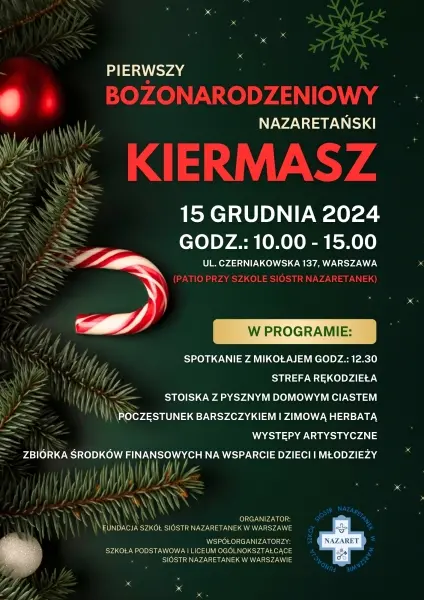 Bożonarodzeniowy Nazaretański Kiermasz