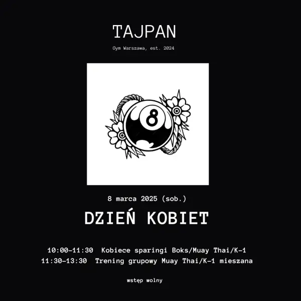 Dzień Kobiet - Tajpan Gym Warszawa