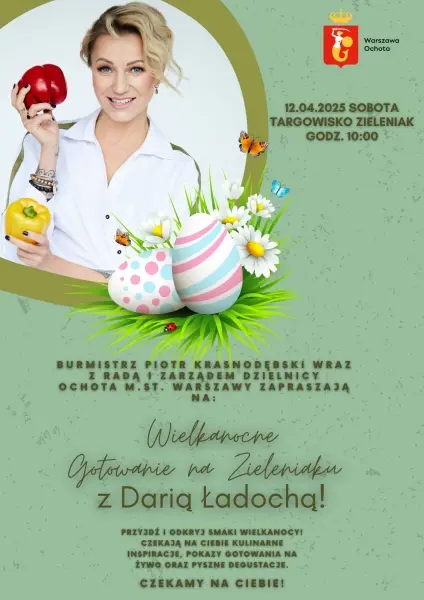 Wielkanocne Gotowanie na Zieleniaku z Darią Ładochą!