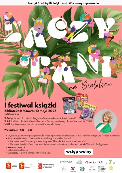 I Festiwal książki "Zaczytani na Białołęce"