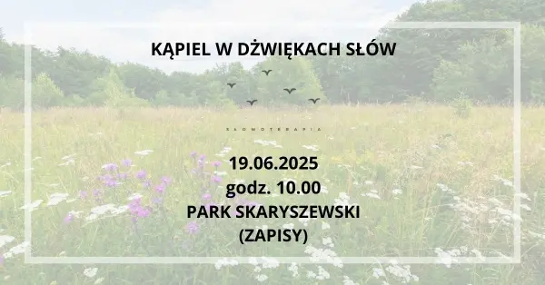 Kąpiel w dźwiękach słów