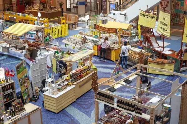 Wakacje czas start czyli Jarmark Produktów Regionalnych w Blue City