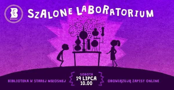 Szalone laboratorium w bibliotece w Starej Miłosnej