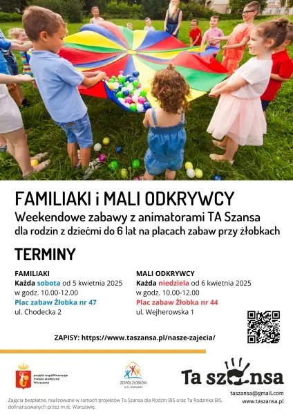 Animacje na placu zabaw Ta Szansa