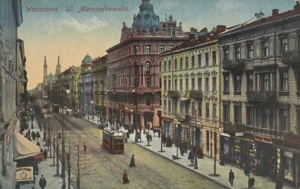 Nowoczesna Marszałkowska - spacer 