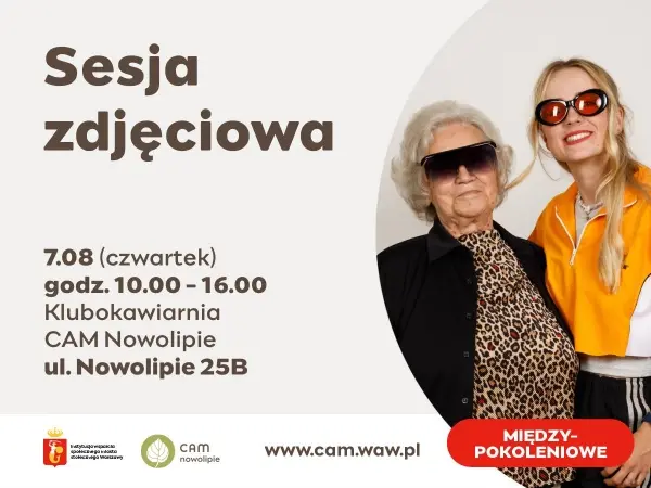 Międzypokoleniowa sesja zdjęciowa
