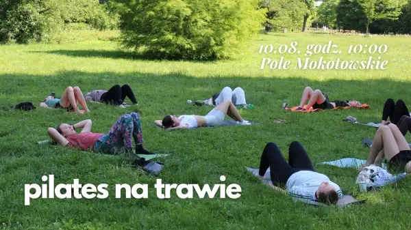 Sierpniowy pilates w parku + integracja