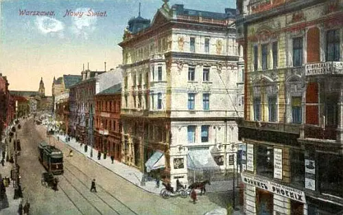 Nowy Świat - salon Warszawy - spacer