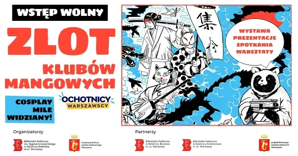 ZLOT KLUBÓW MANGOWYCH | dla miłośników japońskiego komiksu