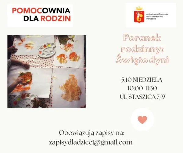 Rodzinny poranek: Święto dyni 