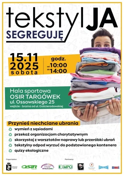 tekstylJA SEGREGUJĘ na Targówku 