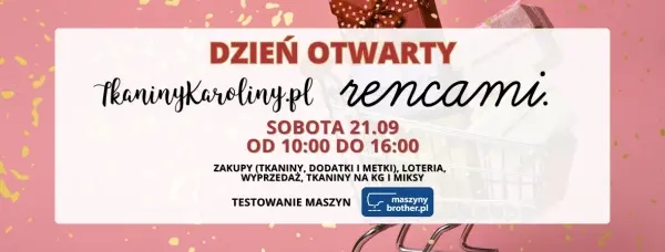 Dzień Otwarty Tkaniny Karoliny i Rencami.pl