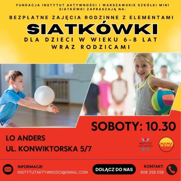 Bezpłatne sportowe zajęcia rodzinne 