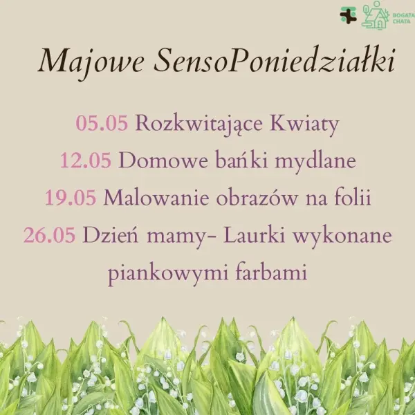 SensoPoniedziałki ,,Rozkwitające Kwiaty"