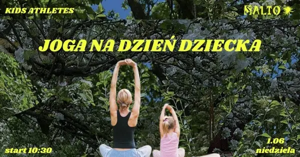 Rodzinna joga z okazji Dnia Dziecka