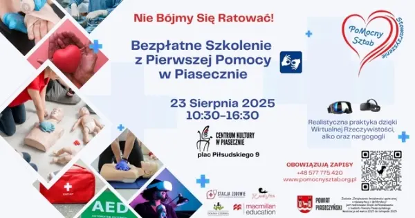 Bezpłatne Szkolenie z Pierwszej Pomocy w Piasecznie 
