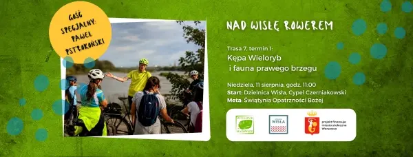 Nad Wisłę Rowerem #7.1 - Kępa Wieloryb i fauna prawego brzegu