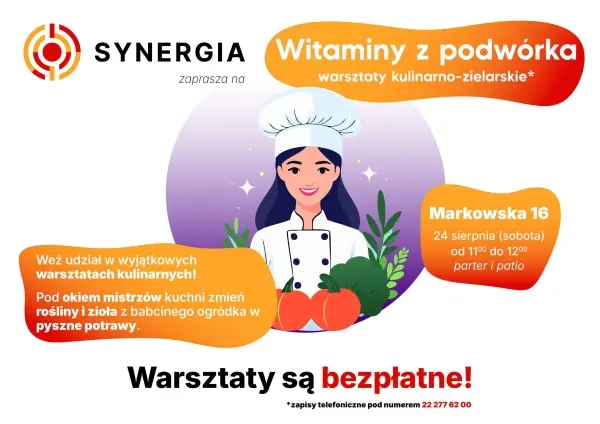Witaminy z podwórka - warsztaty kulinarno-zielarskie