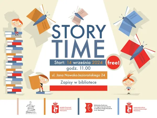 Story Time! w ramach projektu Bookworms & Book Butterflies