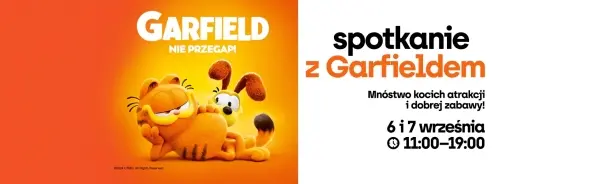 Spotkanie z Garfieldem w CH Targówek