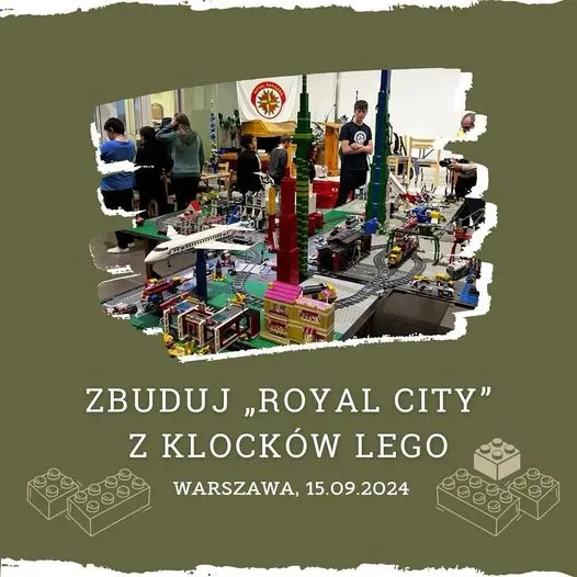 Budowanie „Royal City” z klocków Lego