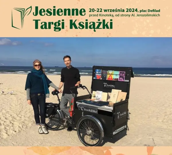 Spotkaj BookBike DK-PL 2024 na Jesiennych Targach Książki