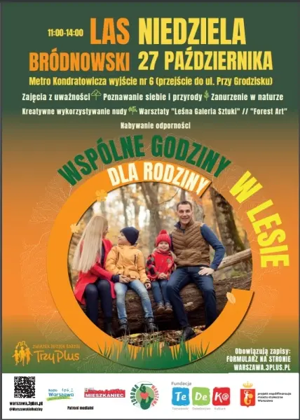 Leśny Spacer Rodzinny - Wspólne Godziny dla Rodziny 