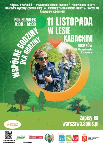 Leśny Spacer Rodzinny - Wspólne Godziny dla Rodziny - URSYNÓW