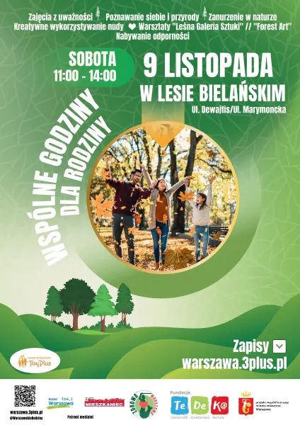 Leśny Spacer Rodzinny - Wspólne Godziny dla Rodziny - BIELANY