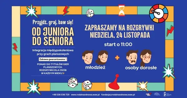 Od Juniora do Seniora -  rozgrywki młodzież 11-18 lat + dorośli