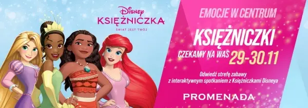 Magiczny świat księżniczek Disney w Promenadzie