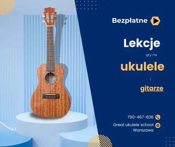 Bezpłatne lekcje gry na gitarze i ukulele
