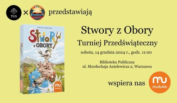 Przedświąteczny turniej gry "Stwory z Obory"