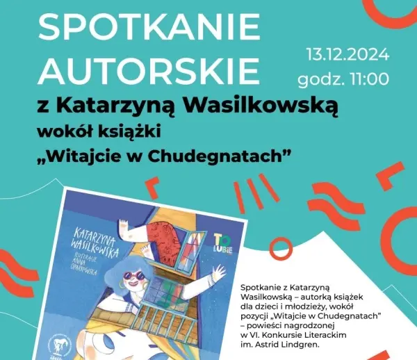 Spotkanie autorskie | Katarzyna Wasilkowska