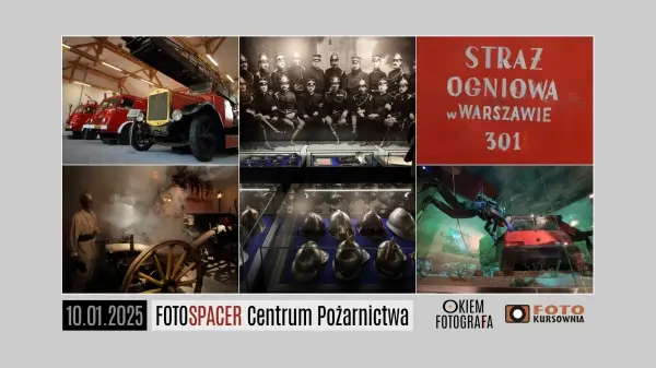 Fotospacer w Muzeum Pożarnictwa na Pradze